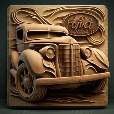 3D мадэль Ford GPA (STL)